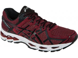 Asics GEL-Kayano 21 Final Markdowns Sale. This Asics GEL-Kayano 21 Deep Ruby/Black/Silver T4H2N 2690 is very popular with youngsters. Premium running shoes asics