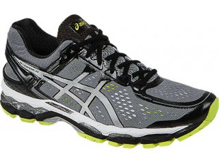 Shop Asics GEL-Kayano 22 (4E) . And with Asics GEL-Kayano 22 (4E) Charcoal/Silver/Lime T549N 7393, you look even more fashionable.