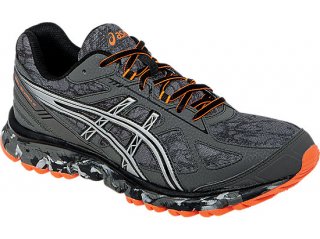 Asics running shoes Final Markdowns. And with Asics GEL-Scram 2 Gunmetal/Silver/Hot Orange T54AQ 7593, you look even more fashionable.