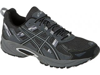 The Asics GEL-Venture 5 shoe provides great fit and everyday comfort, with Rearfoot GEL Cushioning and a rugged outsole ideal for a variety of terrains.