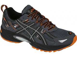 The Asics GEL-Venture 5 shoe provides great fit and everyday comfort, with Rearfoot GEL Cushioning and a rugged outsole ideal for a variety of terrains.