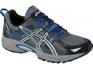 Asics GEL-Venture 5 on sale. And with Asics GEL-Venture 5 Silver/Light Grey/Royal T5P0N 9313, you look even more fashionable. mens running shoes on sale.