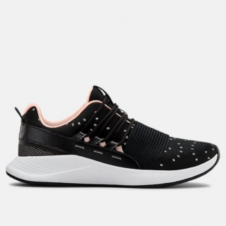 Women\'s UA Charged Breathe MCRPRNT Sportstyle Shoes: Flexible gore forefoot strap & asymmetrical lacing deliver lockdown support & standout style.