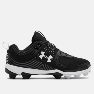 Women\'s UA Glyde RM Softball Cleats: Rubber molded cleats provide aggressive traction on all surfaces with a lightweight, comfortable feel. $20.40