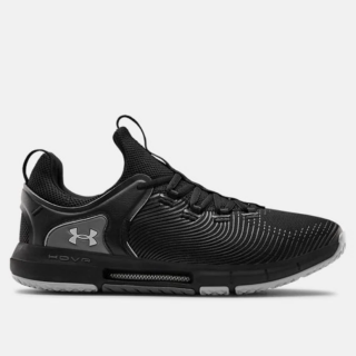 Men\'s UA HOVR Rise 2 Training Shoes: UA HOVR™ technology provides \'zero gravity feel\' to maintain energy return that helps eliminate impact.