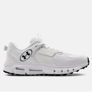 Unisex UA HOVR Summit LOGO Sportstyle Shoes: Carbon rubber pods under the heel deliver greater traction & durability at high-impact strike zones.