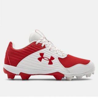 Men\'s UA Leadoff Low RM Baseball Cleats: Durable overlay on toe cap for added protection, cleats that give you optimum traction without any underfoot pressure.