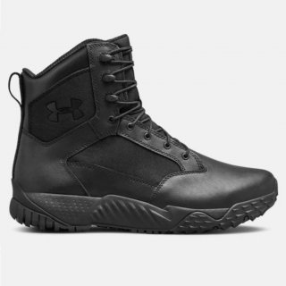Men\'s UA Stellar Tac Waterproof Boots: Molded EVA midsole with reinforced TPU shank for protection & support, High-traction rubber lug outsole provides grip & stability on a variety of conditions.