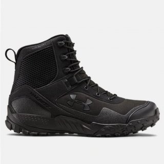 Men\'s UA Valsetz RTS 1.5 Side Zip Tactical Boots: Lightweight, durable synthetic leather & updated textile upper, Medial side zip for ease of entry.