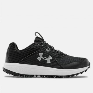 Men\'s UA Yard Turf Wide Baseball Shoes: Updated midfoot construction for ultimate lock-down fit, Softer, more secure heel pocket for added comfort.