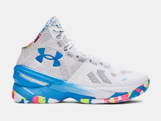 Men and Women\'s Curry 2 Splash Party Basketball Shoes. Own the court in the original Curry 2s—back for a special, limited re-release.