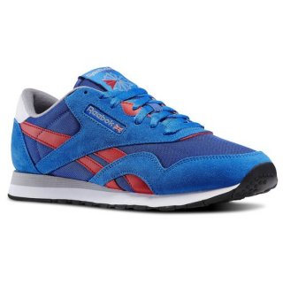 Save: 24% off. Reebok Classic Nylon on sale. Suede and nylon upper/comfort and breathability.