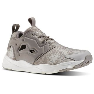 Reebok Furylite JF Stone Shoes boast a lightweight construction and cushioned insole for ultimate comfort and support.