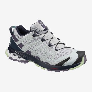 Women\'s Salomon XA PRO 3D V8 W Hiking Shoes: The new geometry of the 3D chassis provides just the right amount of stability and comfort for a more secure ride. :