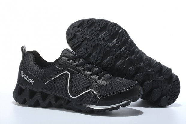 Men\'s Reebok ZigKick Wild Running Shoes Black