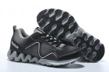Men's Reebok ZigKick Wild Running Shoes Black/Grey