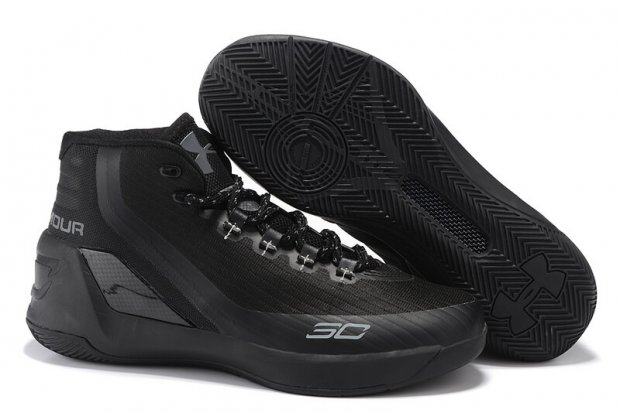 UA Curry 3 Basketball Shoes Black