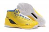UA Curry 3 Basketball Shoes Yellow