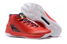 UA Curry 3 Basketball Shoes China Red