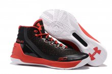 UA Curry 3 Basketball Shoes Black/Red
