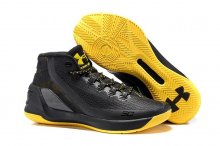 UA Curry 3 Basketball Shoes Black/Yellow