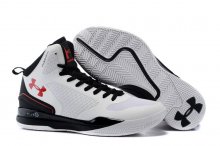 UA Curry Three Basketball Shoes White/Red