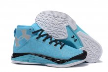 UA Curry 6 Basketball Shoes 3M Reflective Pale-Blue/Sliver