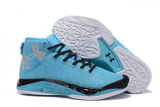 UA Curry 6 Basketball Shoes 3M Reflective Pale-Blue/Sliver