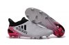 Men's adidas X 16+ PURECHAOS FIRM GROUND CLEATS White/Black Pink