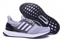 Men's adidas Ultra Boost Shoes Grey/White