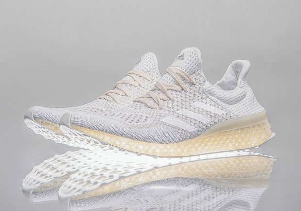 Men\'s adidas Futurecraft 3D Printed Sneakers White