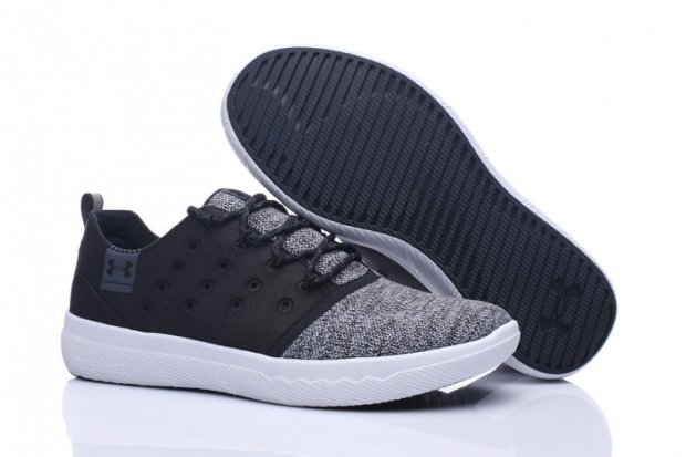UA Charged 24/7 Low Leather Grey/Black White