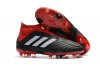 Men's adidas Predator 18+ Firm Ground Cleats Black/Red