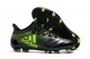 Men's adidas X 17.1 Leather FG Black/Green