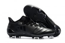 Men's adidas X 17.1 Leather FG Black