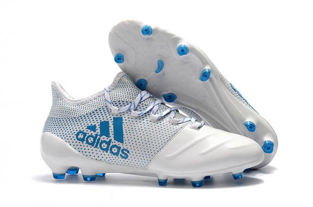 Men\'s adidas X 17.1 Leather Firm Ground Cleats