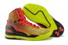 UA ClutchFit™ Drive Mid Basketball Shoes Yellow/Red