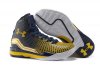 UA ClutchFit™ Drive Mid Basketball Shoes Navy/Gold
