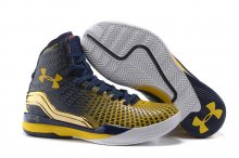 UA ClutchFit™ Drive Mid Basketball Shoes Navy/Gold