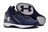 UA Micro G Torch Basketball Shoes Navy/White
