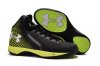 UA Micro G Torch Basketball Shoes Black/Green
