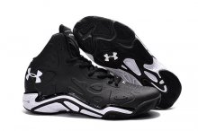 UA Micro G Anatomix Spawn II Basketball Shoes Black/White