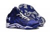 UA Micro G Anatomix Spawn II Basketball Shoes Navy/White