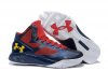 UA ClutchFit™ Drive II Basketball Shoes Navy/Red Yellow White