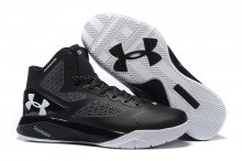 UA ClutchFit™ Drive II Basketball Shoes Black/White