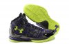 UA Curry One Basketball Shoes Purple/Green