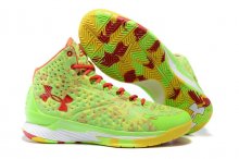 UA Curry One Basketball Shoes Fluorescence green