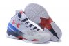 UA Curry Two Basketball Shoes Grey/White Red Blue/Navy