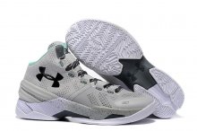 UA Curry Two Basketball Shoes Grey/Black