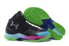 UA Curry Two Basketball Shoes Black/Sliver Multi